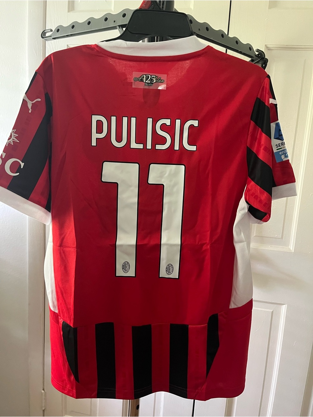 Pulisic AC Milan 24/35 HOME Soccer Jersey